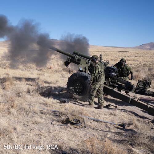 5th (BC) Field Artillery Regiment, RCA