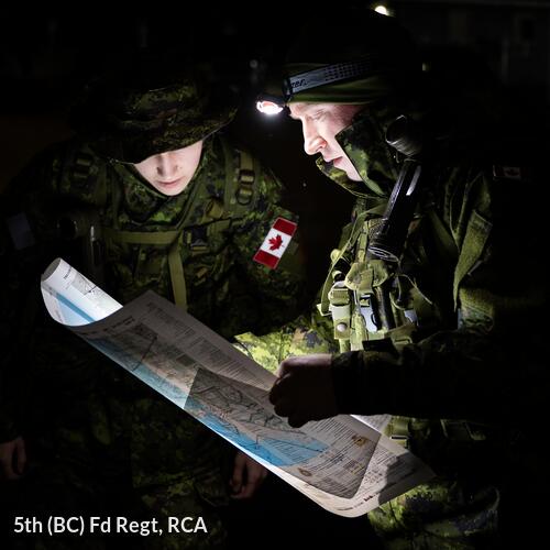 5th (BC) Field Artillery Regiment, RCA