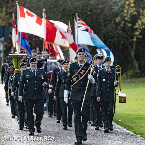 5th (BC) Field Artillery Regiment, RCA