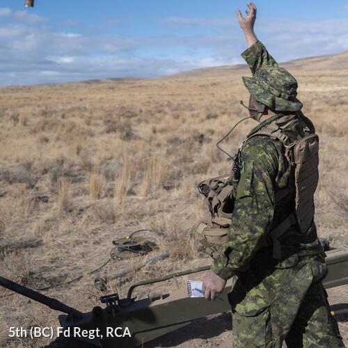 5th (BC) Field Artillery Regiment, RCA