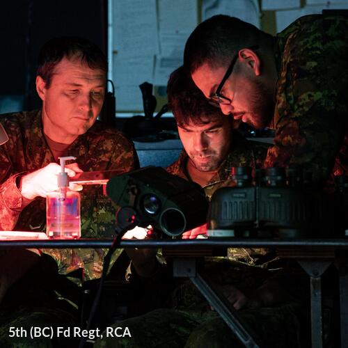 5th (BC) Field Artillery Regiment, RCA