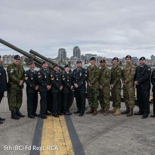 5th (BC) Field Artillery Regiment, RCA