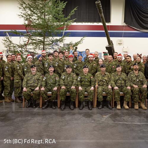 5th (BC) Field Artillery Regiment, RCA