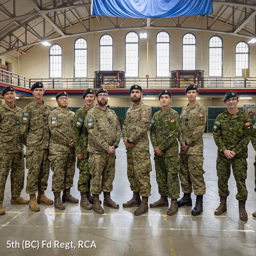 5th (BC) Field Artillery Regiment, RCA